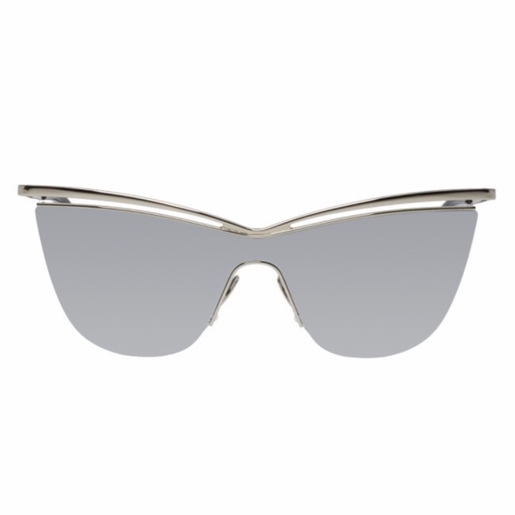 Saint Laurent Silver Mirror Lens Cat-Eye SL 249 Sunglasses main image 10